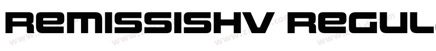 RemissisHv Regular字体转换 RemissisHv Regular字体转换